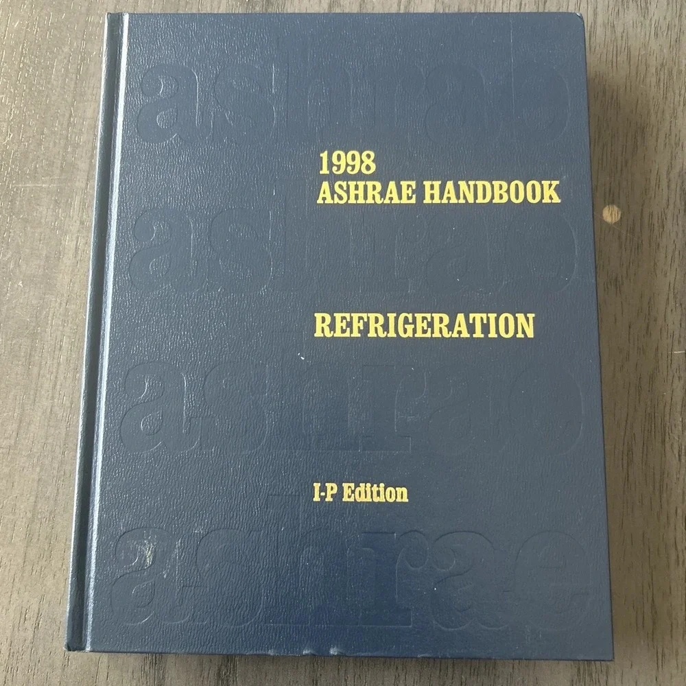 1998 Ashrae Handbook Refrigeration Handbook IP Edition